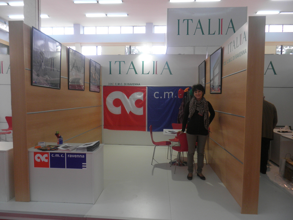 lo stand di cmc alla fiera di algeri