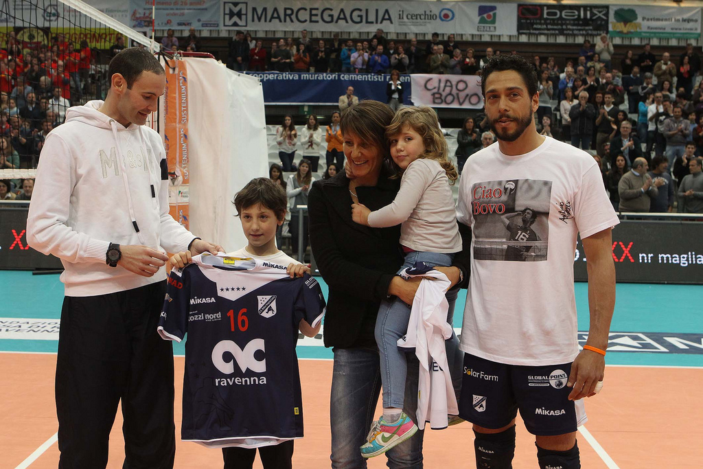La famiglia Bovolenta con Sintini e Corvetta