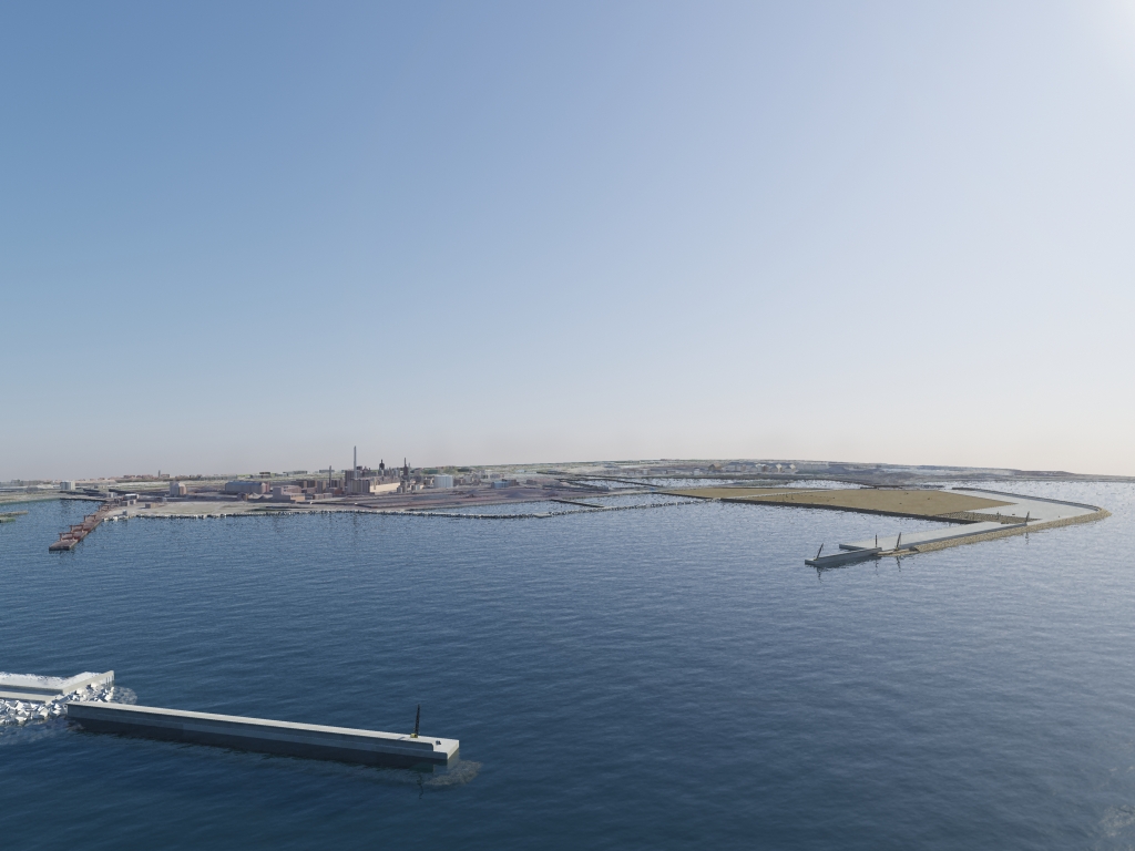 Rendering porto Piombino